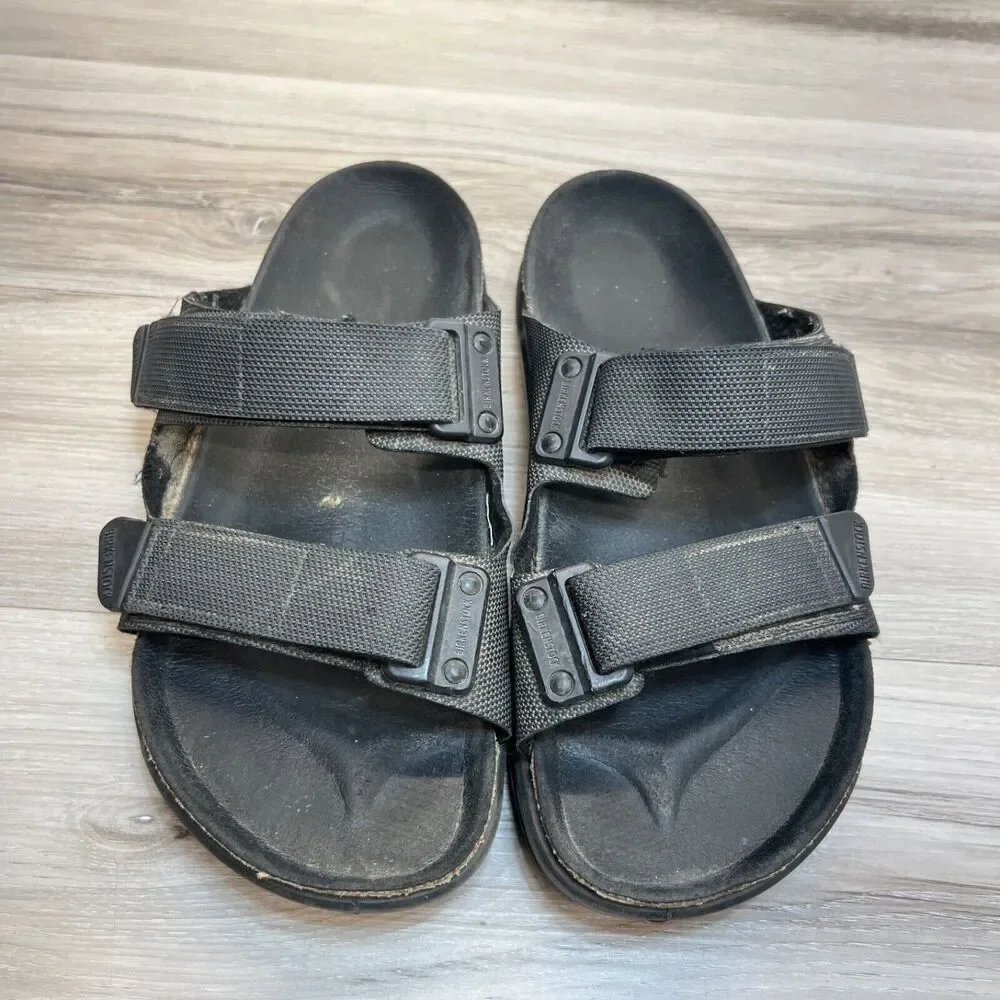 Birkenstock Atacama Futura Black Birko Flor Microfiber Footbed Reg‎ Mens Sz 11 ?